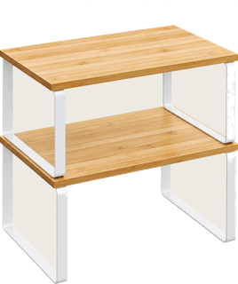 Stackable Cabinet Shelf Organizer